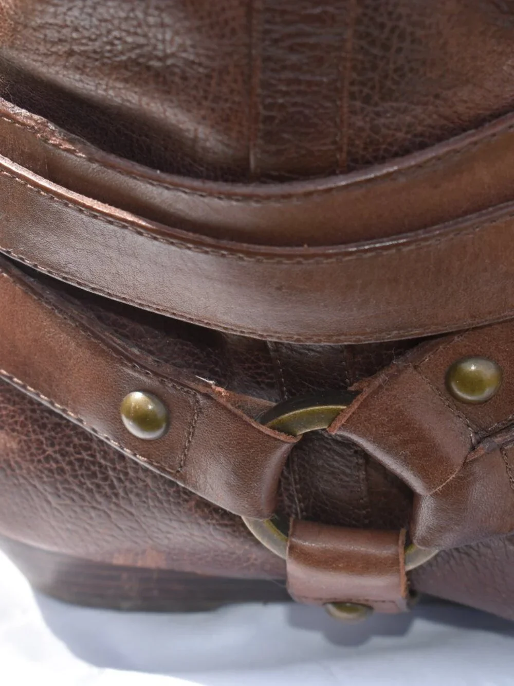 Giani Bini Brown Leather Boots